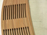 teak transom platform