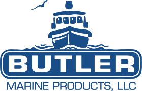 Butler Marine Products-Manufacture teak and fiberglass transom platforms and anchor pulpits, boat ladders and boat accessories
